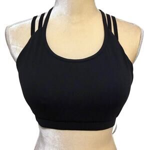 Fabletics NWT Black Sports Bra Women XS *Pls See Description*